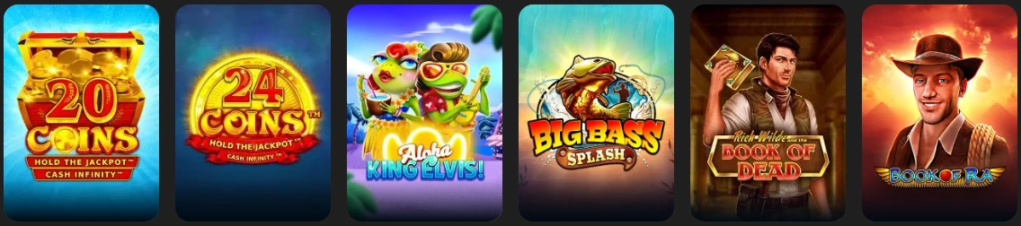 Gaming Categories at Rich Casino